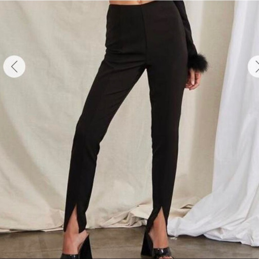 Split Hem Pants